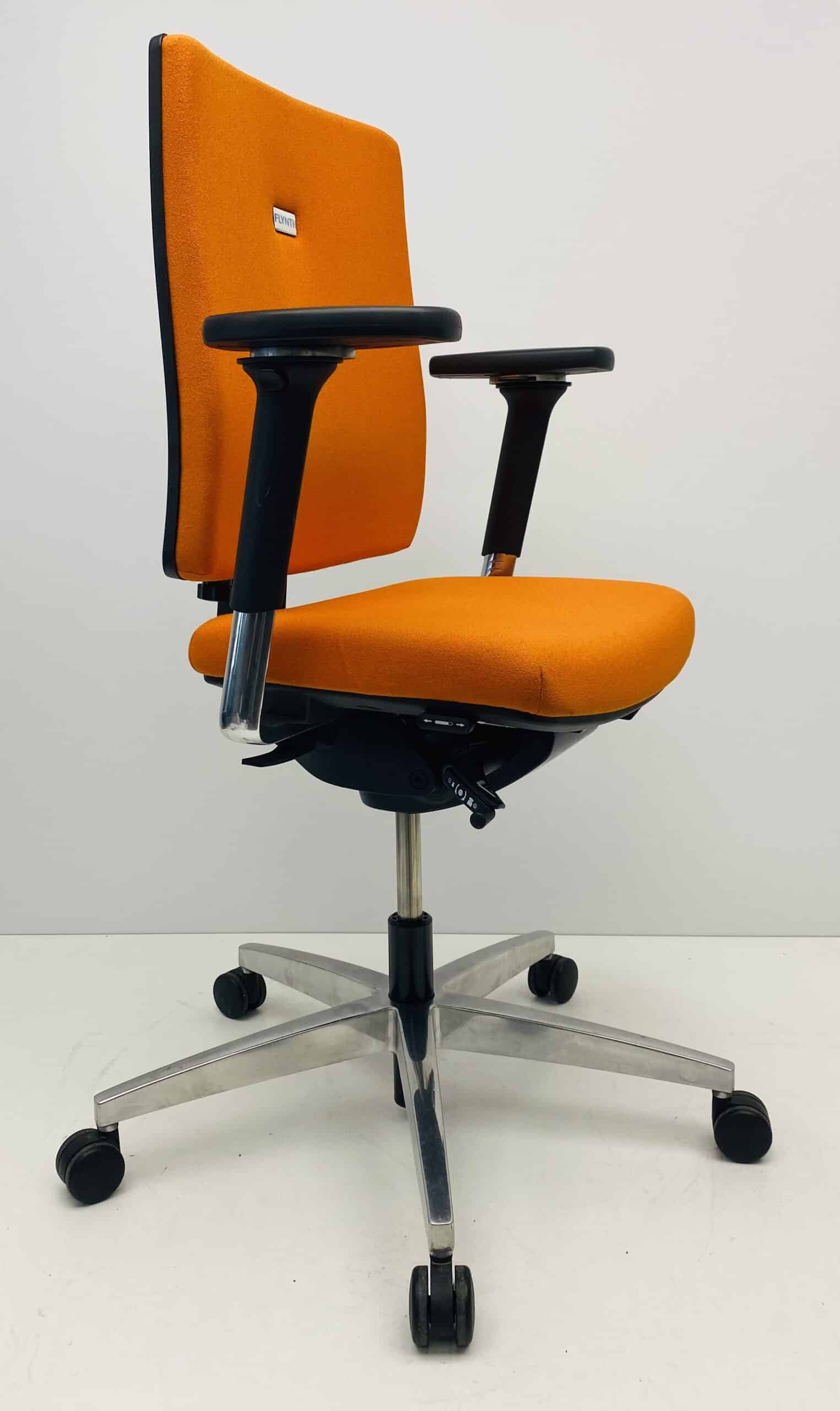 Bureaustoel Viasit Linea oranje