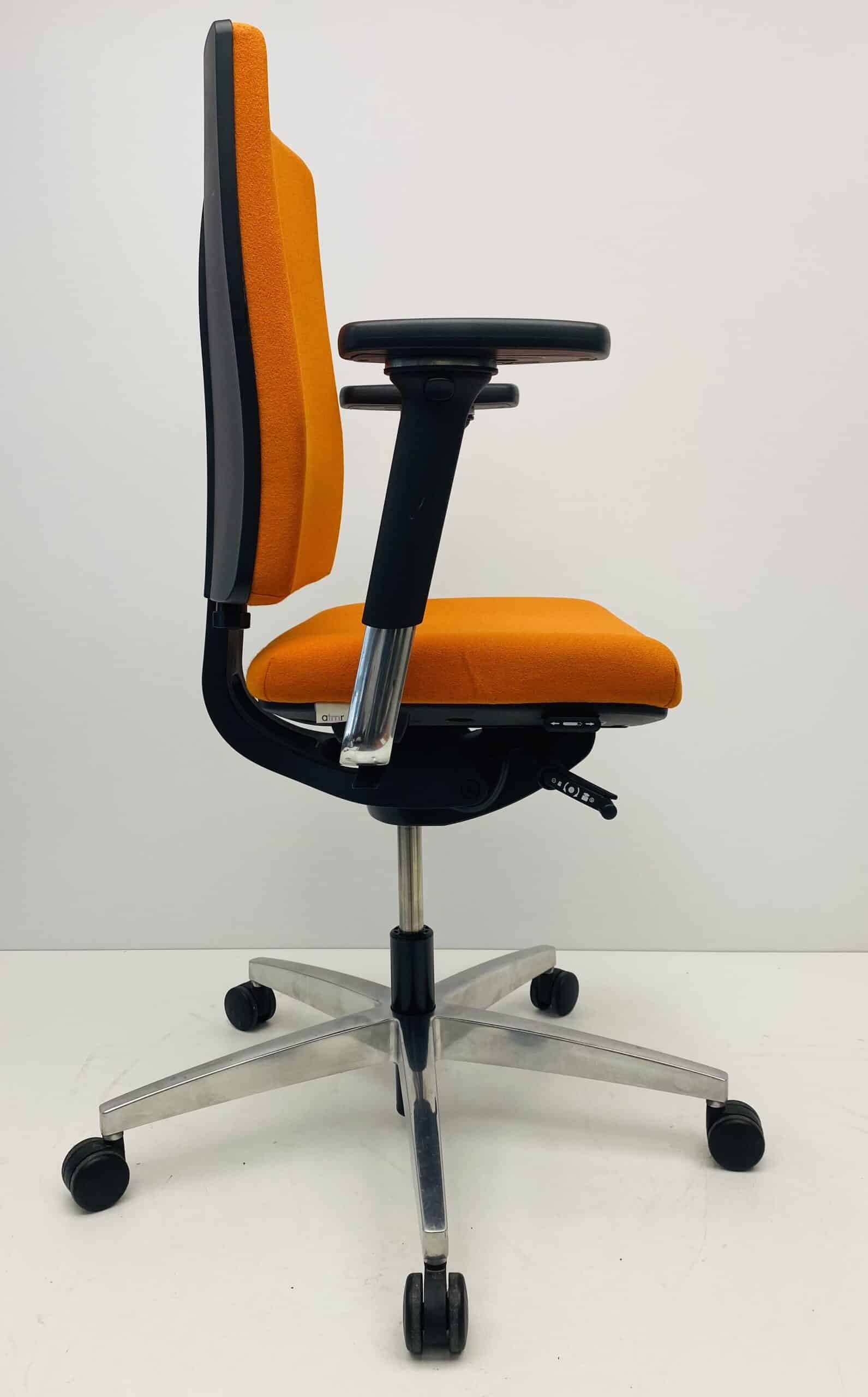 Bureaustoel Viasit Linea oranje