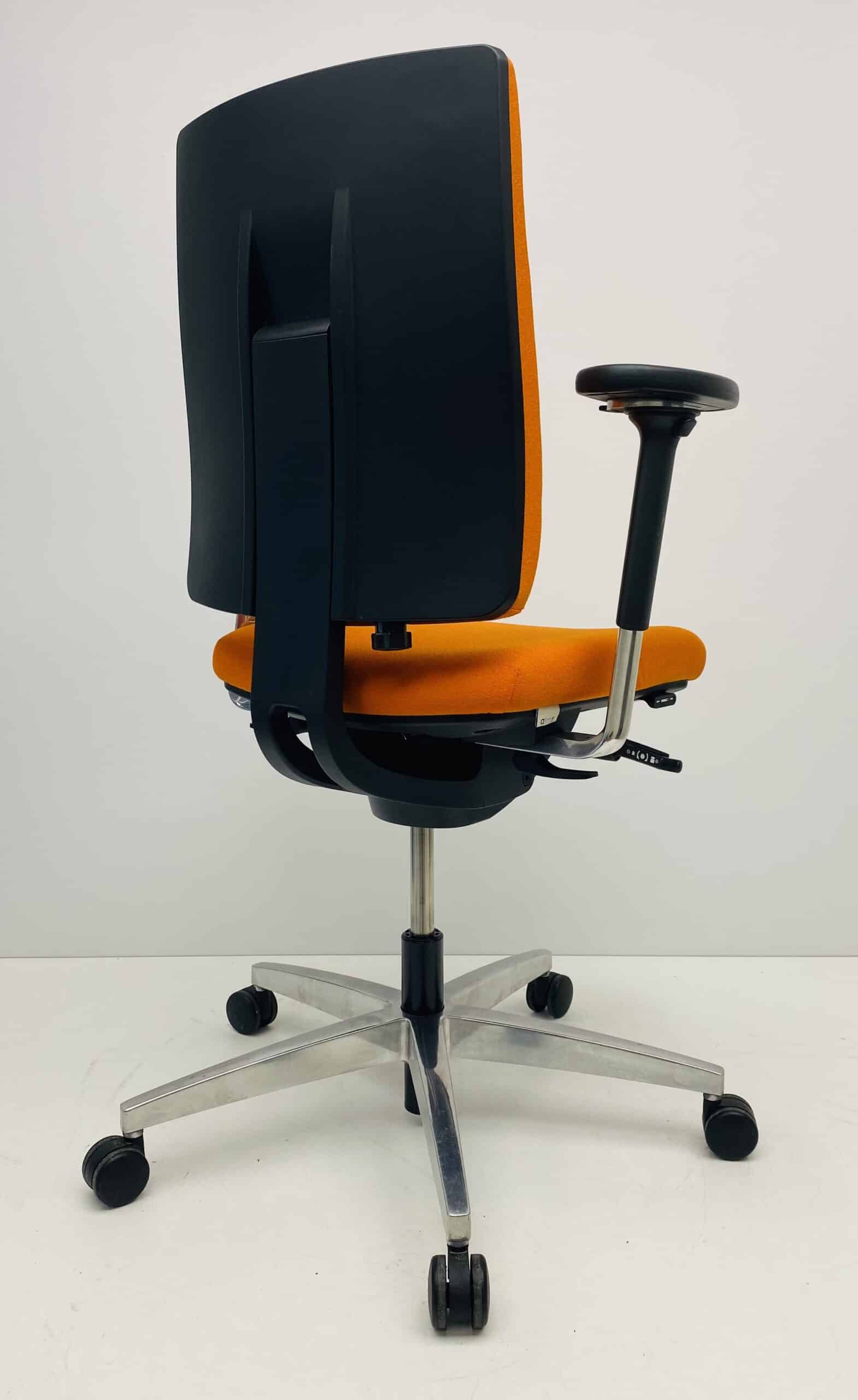 Bureaustoel Viasit Linea oranje