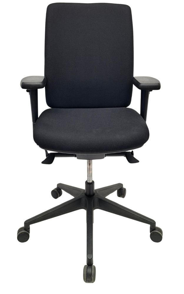 Bureaustoel Jetchair 14 NPR 3D zwart voetkruis