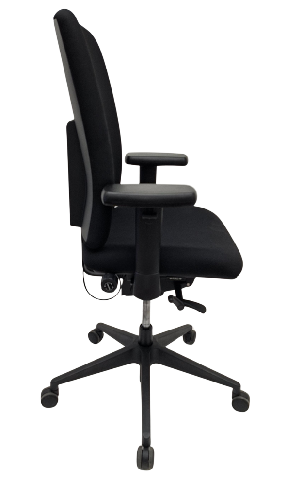 Bureaustoel Jetchair 14 NPR 3D zwart voetkruis