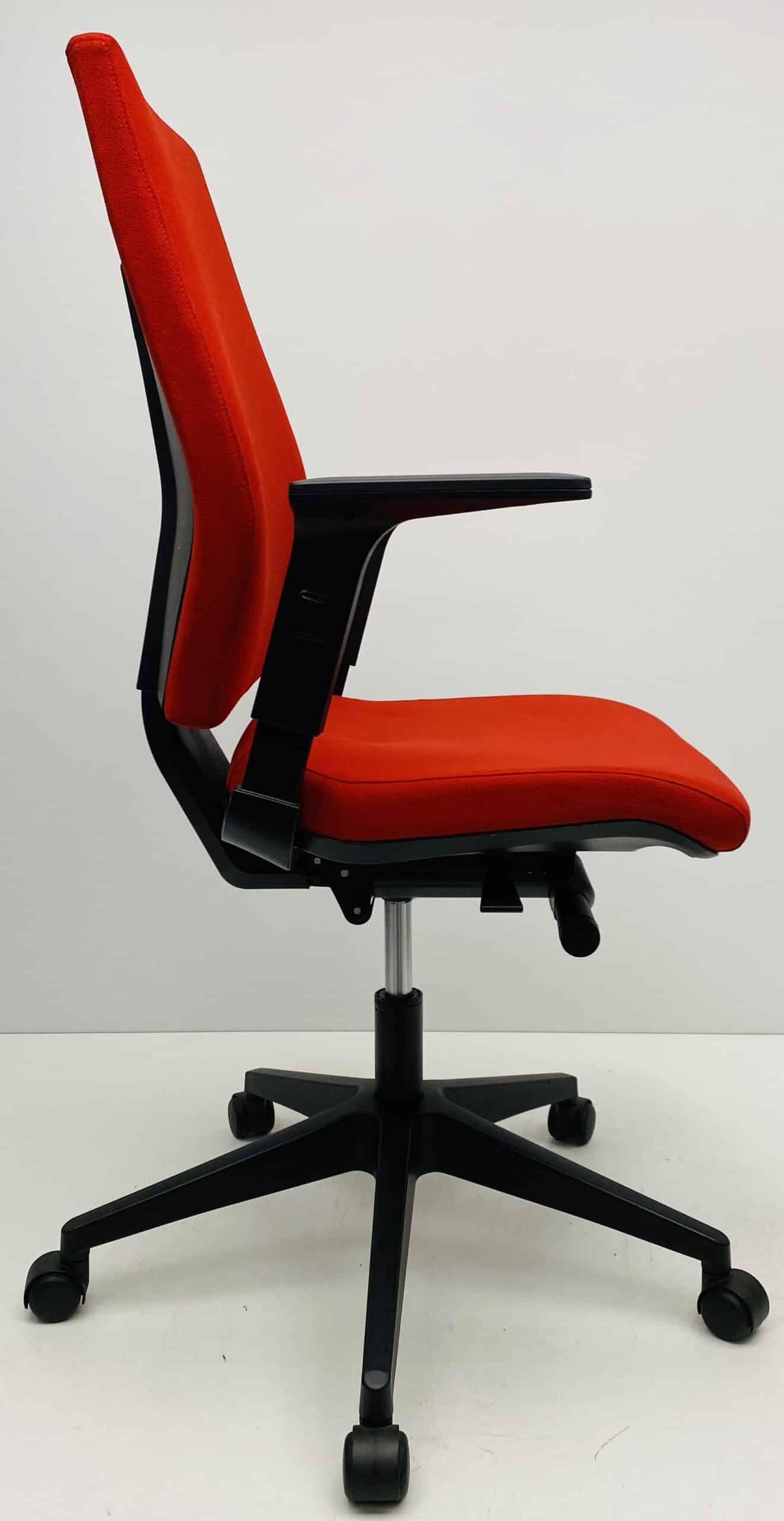 Bureaustoel Sokoa Sedna rood