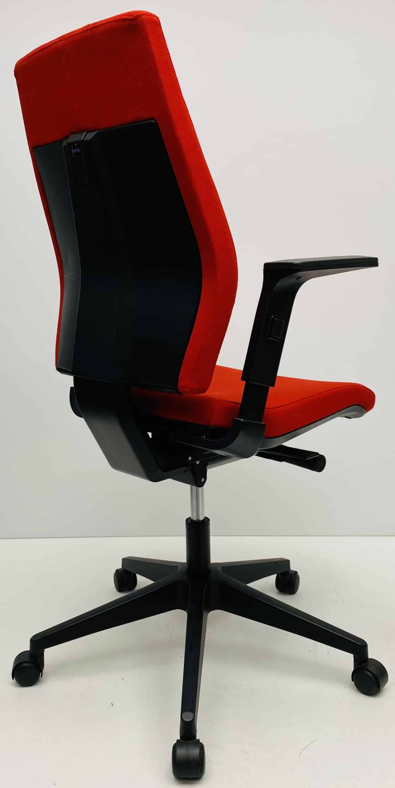 Bureaustoel Sokoa Sedna rood