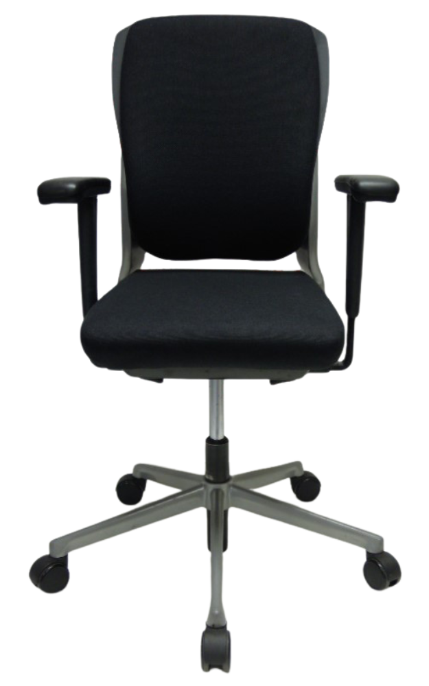 Refurbished Bureaustoel Ahrend 230 met grijs voetkruis
