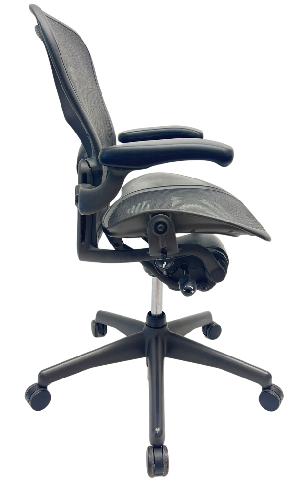 Bureaustoel Herman Miller Aeron B antraciet