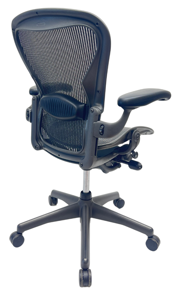Bureaustoel Herman Miller Aeron B antraciet