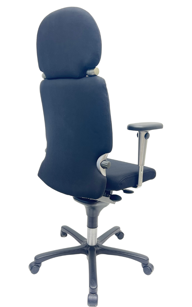 Bureaustoel Comforto 77 met hoofdsteun nieuwe stof