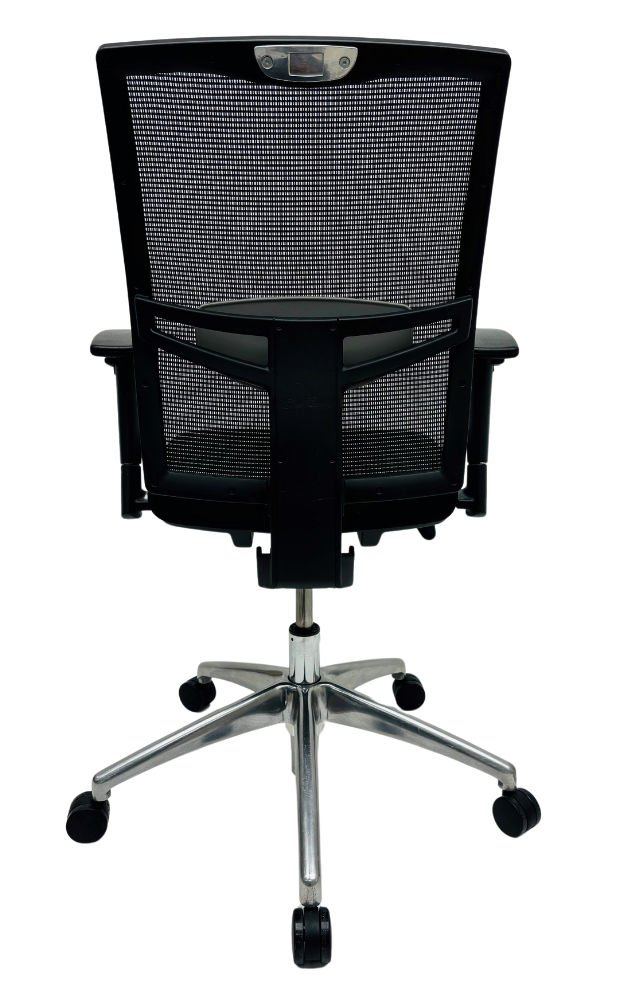 Refurbished Bureaustoel Jetchair 13 chroom voetkruis