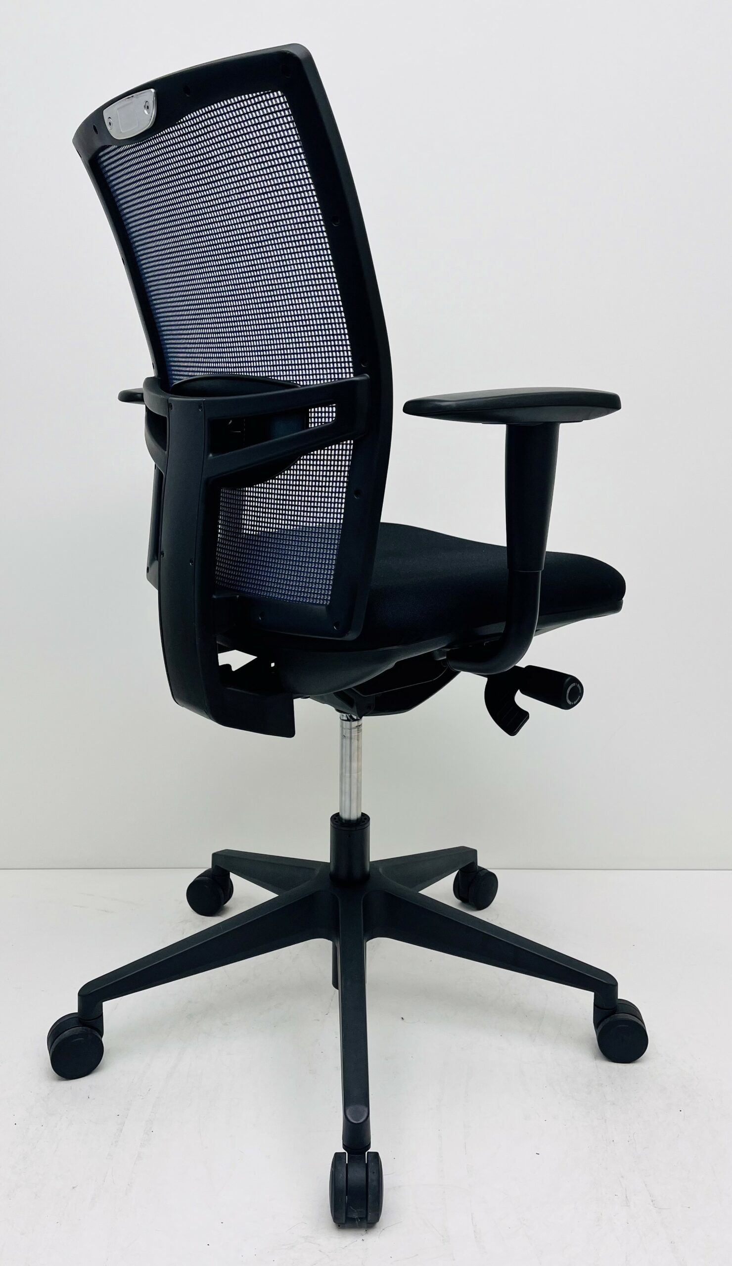 Bureaustoel Jetchair 13 zwart netrug Blauw