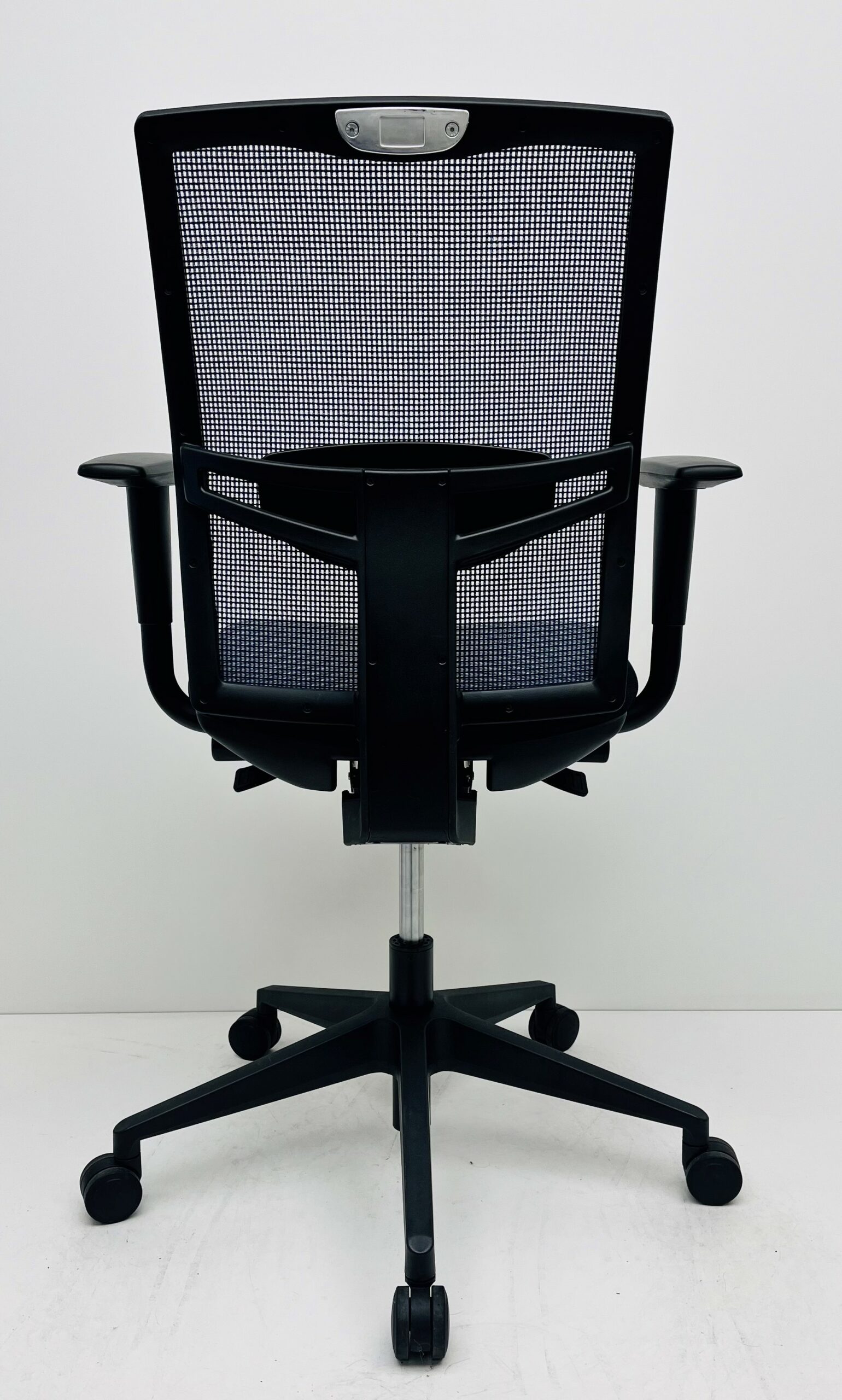 Bureaustoel Jetchair 13 zwart netrug Blauw