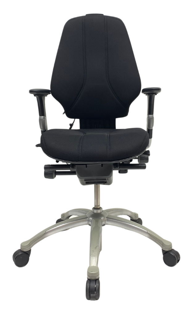 Bureaustoel RH Logic 300 zwart nieuwe stof