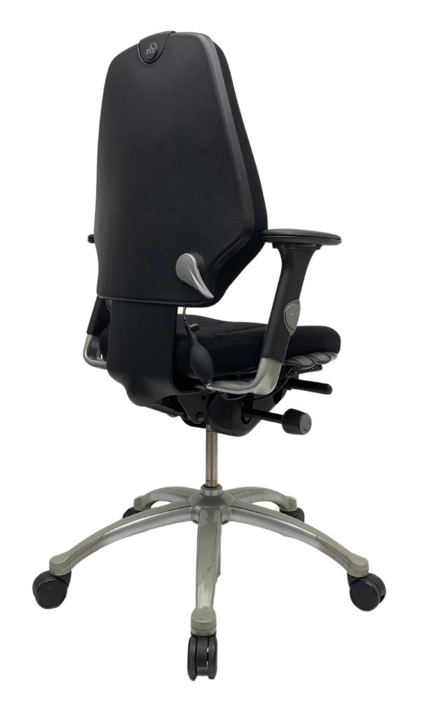 Bureaustoel RH Logic 300 zwart nieuwe stof