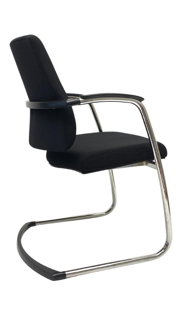 Vergaderstoel BMA Axia Visit chroom/zwart