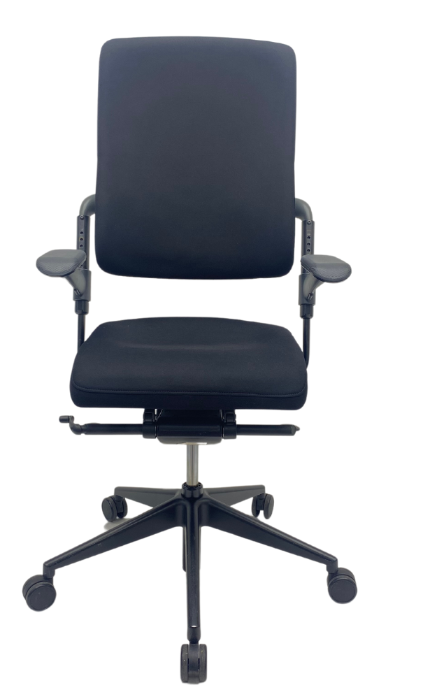 Refurbished Bureaustoel Grahl Xenium zwart voetkruis