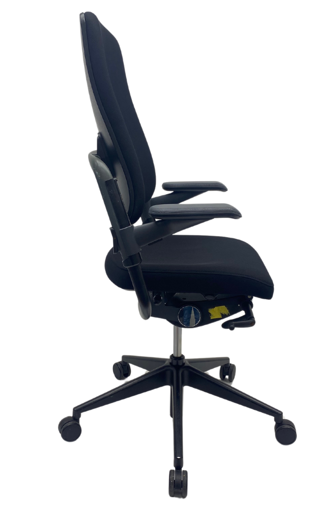 Refurbished Bureaustoel Grahl Xenium zwart voetkruis