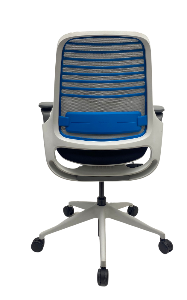 Refurbished Bureaustoel Steelcase Series 1 wit onderstel