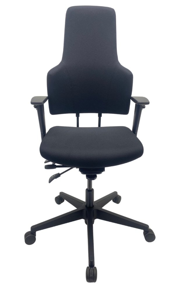 Bureaustoel Jetchair 53 zwart onderstel