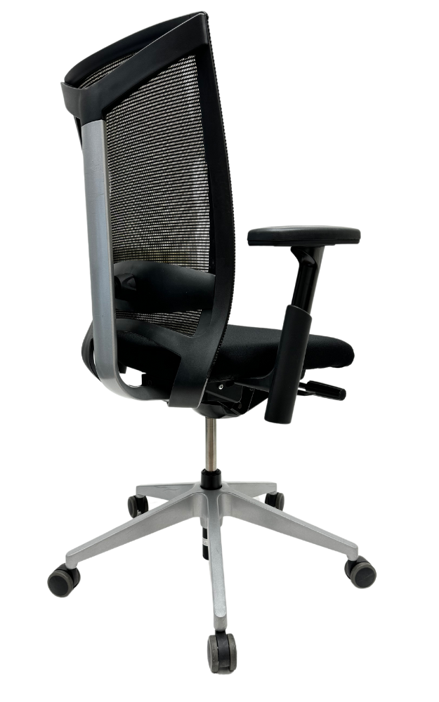 Refurbished Bureaustoel Comforto DX88 grijs voetkruis