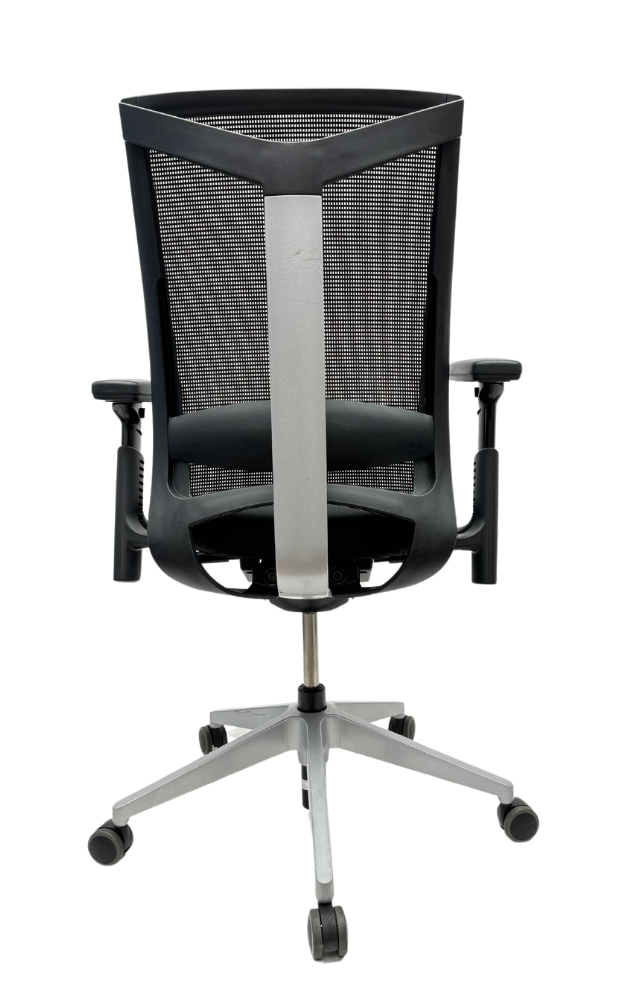 Refurbished Bureaustoel Comforto DX88 grijs voetkruis