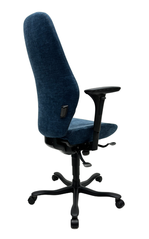 Refurbished Bureaustoel Kinnarps 6000 Plus Freefloat blauw
