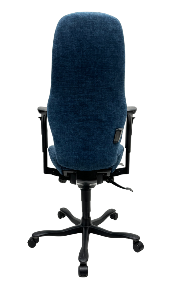 Refurbished Bureaustoel Kinnarps 6000 Plus Freefloat blauw