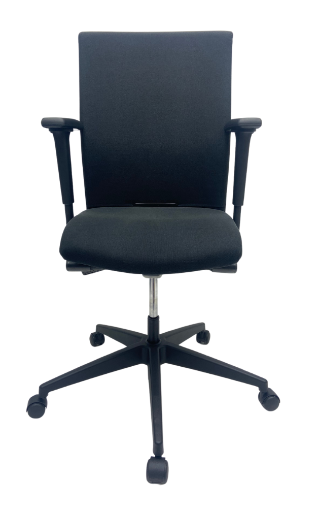 Refurbished Bureaustoel Interstuhl Prosedia Seven zwart voetkruis