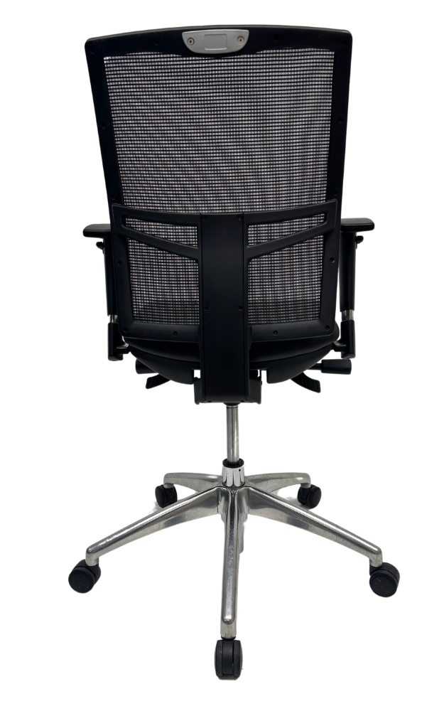 Bureaustoel Jetchair 13 kunst leer zitting