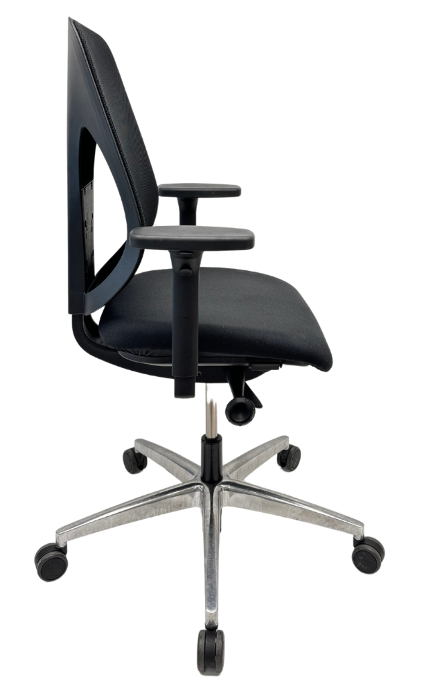 Bureaustoel Giroflex 353 chroom voetkruis