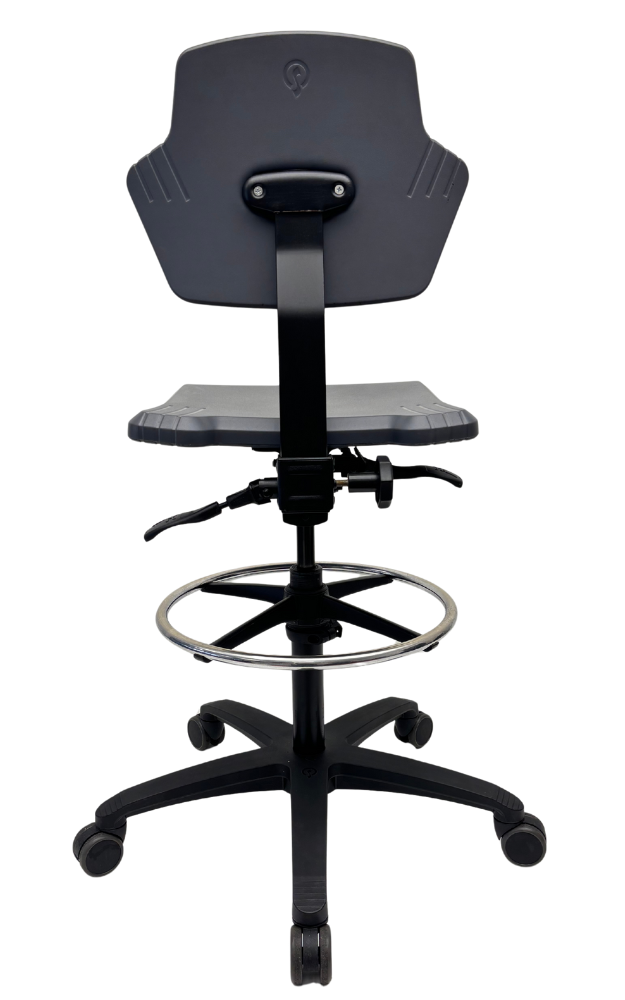 Werkstoel Score Spirit 1502 zwart voetkruis