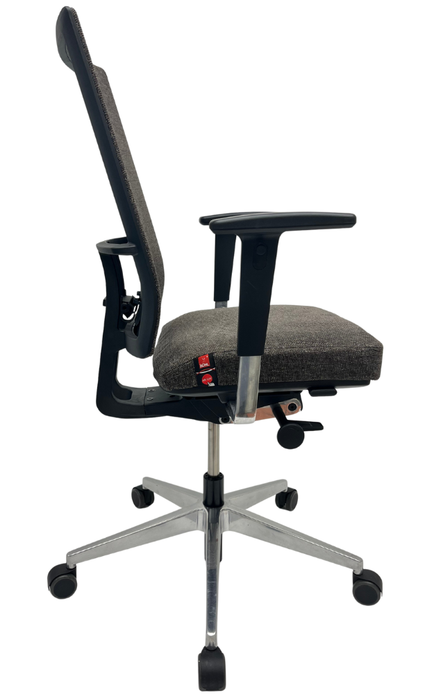 Bureaustoel Kohl Anteo Basic Slimline Air-seat Bruin