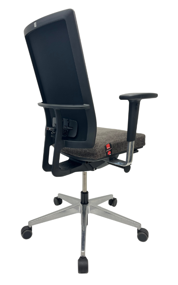 Bureaustoel Kohl Anteo Basic Slimline Air-seat Bruin