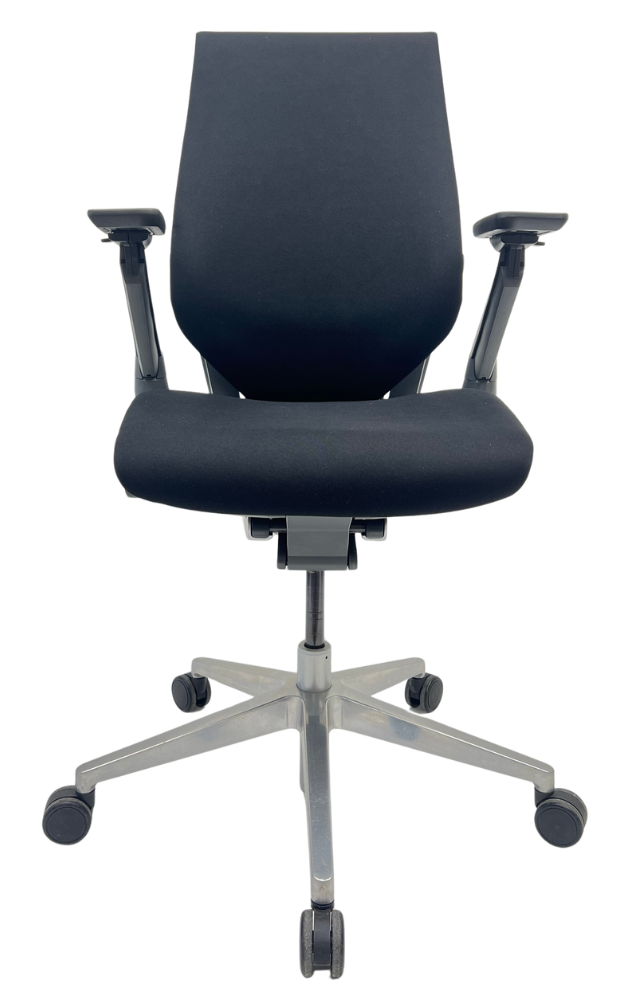 Refurbished Bureaustoel Steelcase Gesture nieuwe stof