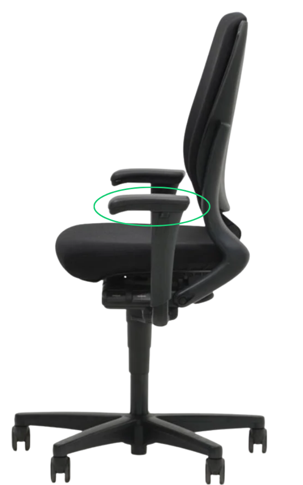 Ahrend 230 zachte armleuning armpad