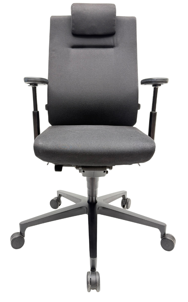 Refurbished Klöber Itera 24/7 bureaustoel met hoofdsteun