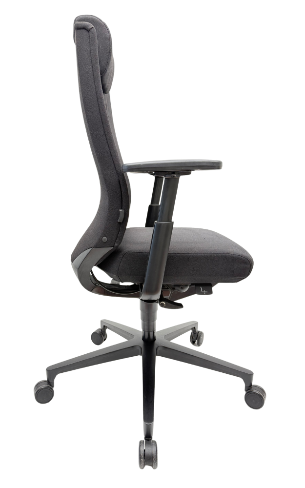 Refurbished Klöber Itera 24/7 bureaustoel met hoofdsteun