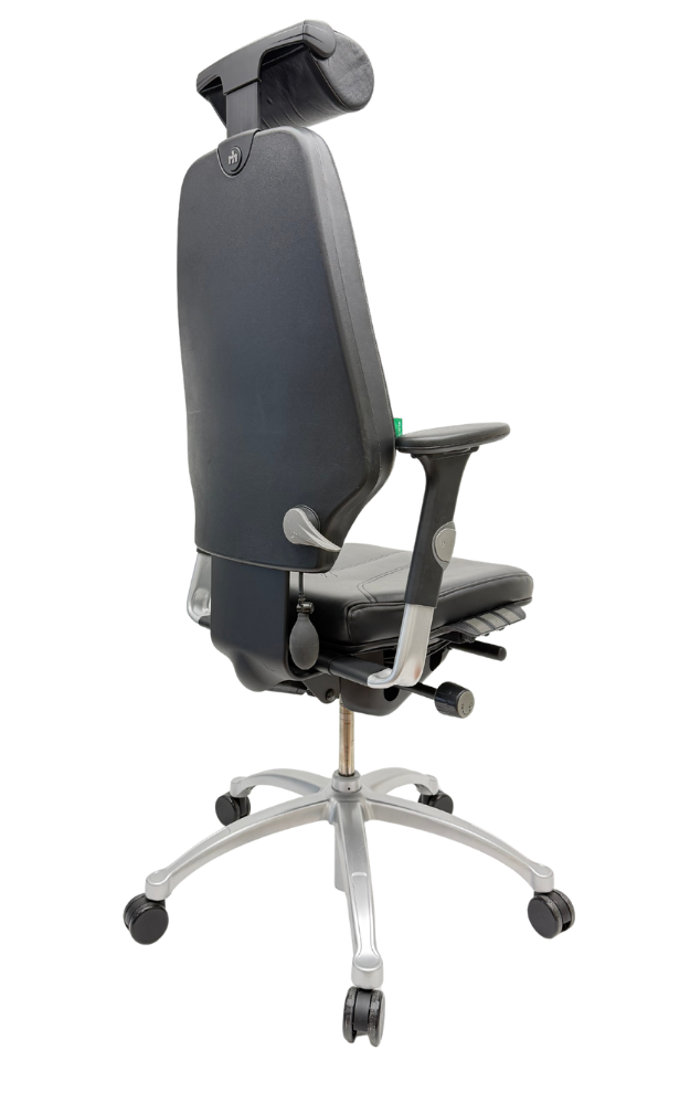Bureaustoel RH Logic 400 Leer met hoofdsteun
